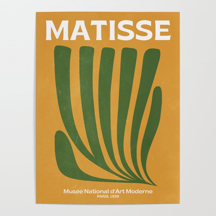 Golden Sunset: Paper Cutouts Matisse Edition  Poster Gallery Image 1