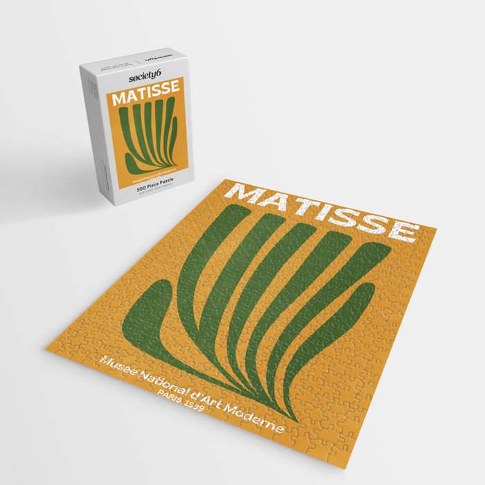 Golden Sunset: Paper Cutouts Matisse Edition  Jigsaw Puzzle Gallery Image 2