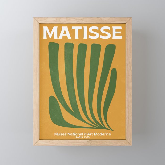 Golden Sunset: Paper Cutouts Matisse Edition  Mini Art Print Gallery Image 1