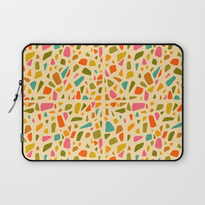Terrazzo Print in Cream Laptop Sleeve
