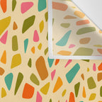 Terrazzo Print in Cream Wall Tapestry Gallery Image 3