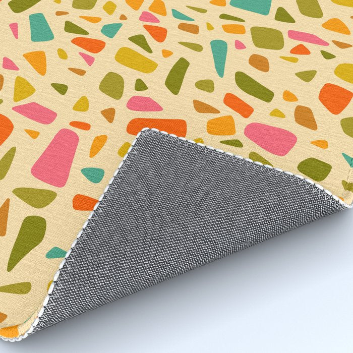 Terrazzo Print in Cream Rug Gallery Image 4