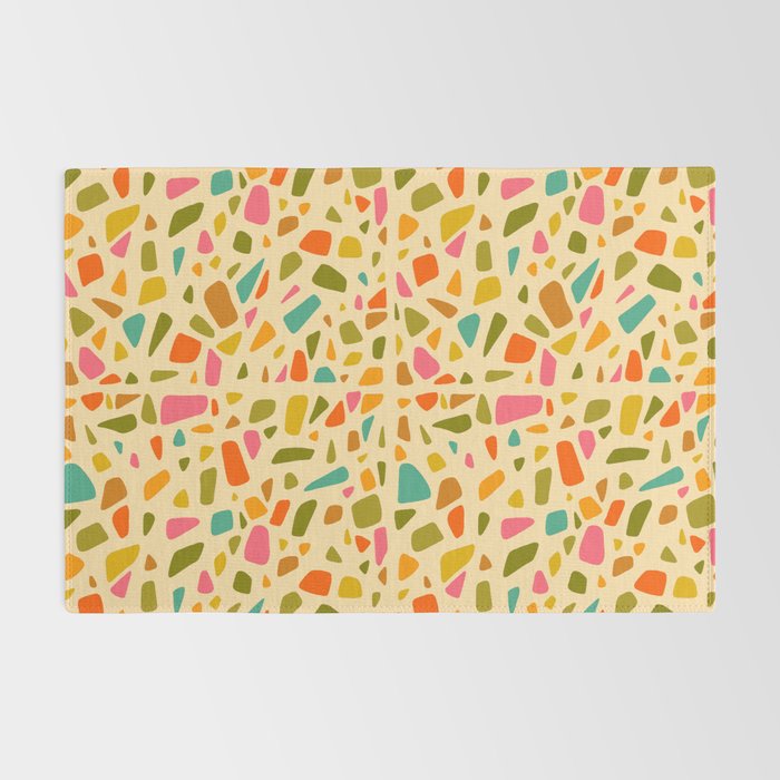Terrazzo Print in Cream Rug Gallery Image 2
