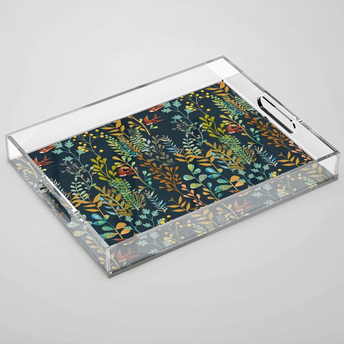 The Wild Garden Night Acrylic Tray Gallery Image 1
