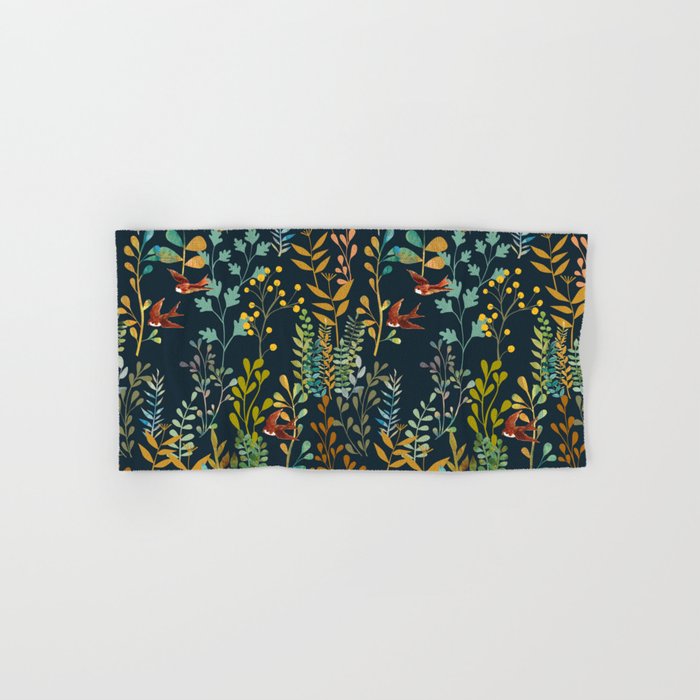 The Wild Garden Night Bath Towel Gallery Image 1