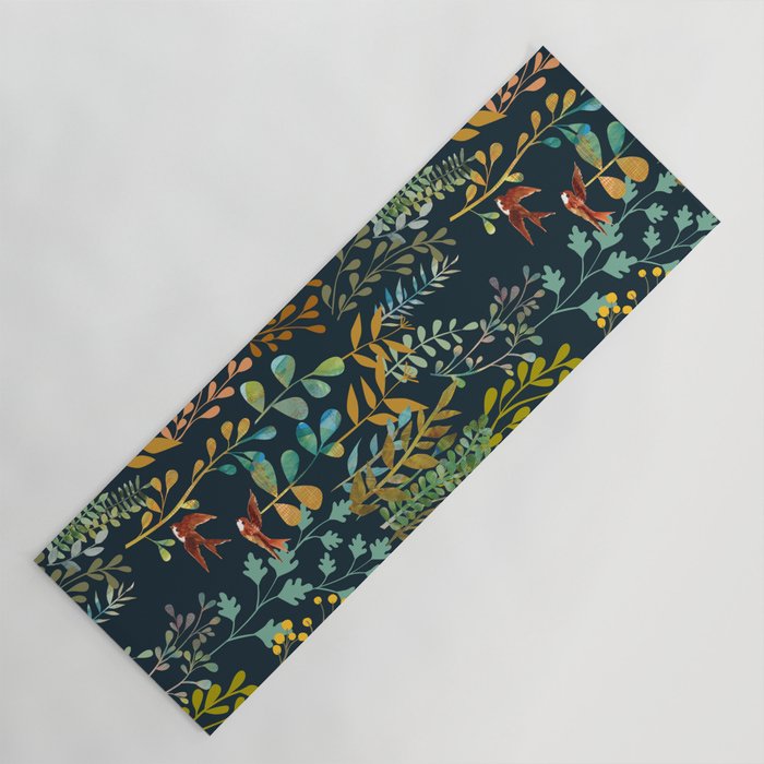 The Wild Garden Night Yoga Mat Gallery Image 1