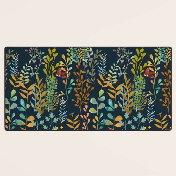 The Wild Garden Night Desk Mat Gallery Image 3