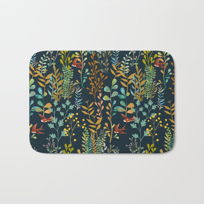 The Wild Garden Night Bath Mat Gallery Image 1