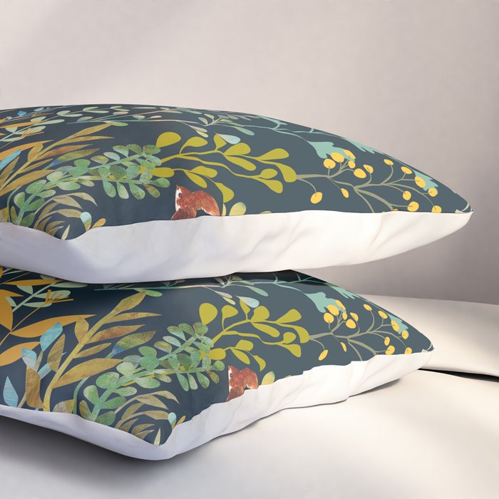 The Wild Garden Night Pillow Sham Gallery Image 3