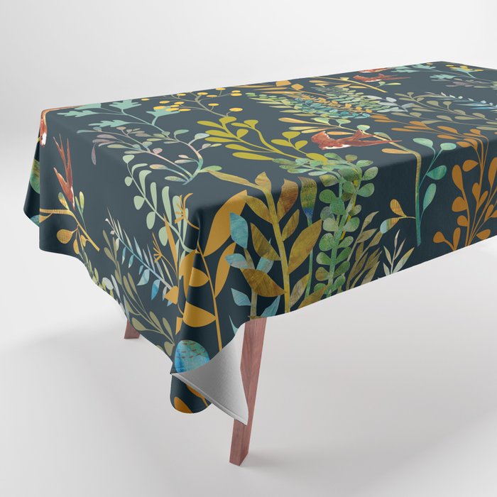 The Wild Garden Night Tablecloth Gallery Image 1