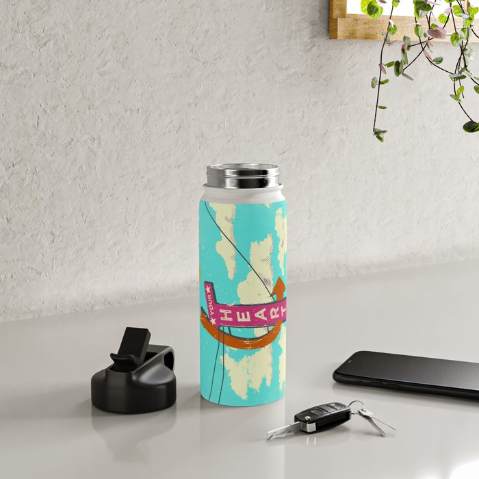 YOUR HEART Water Bottle Gallery Image 4