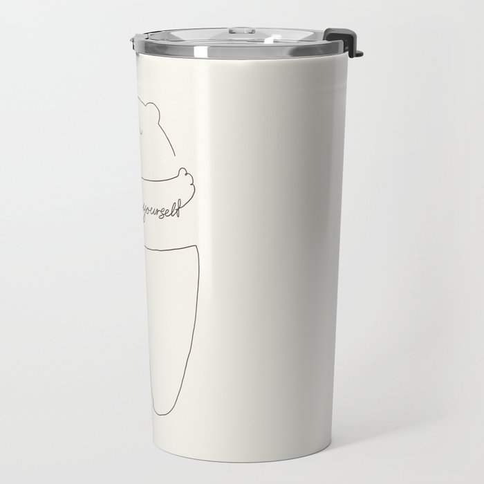 Love Yourself Bear Travel Mug Gallery Image 2