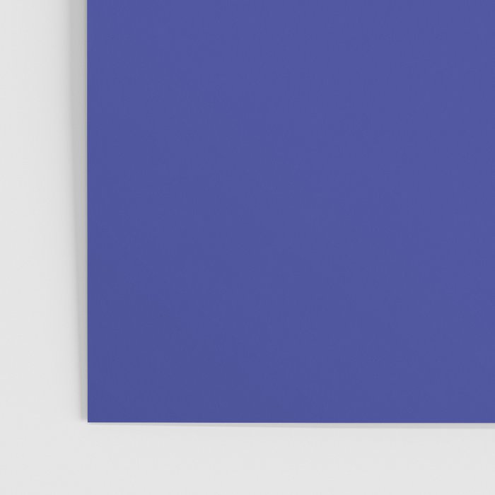 Fish Stripe Colorful Vivid Minimal Mid Century Modern Ocean Pattern on Blue Poster Gallery Image 3