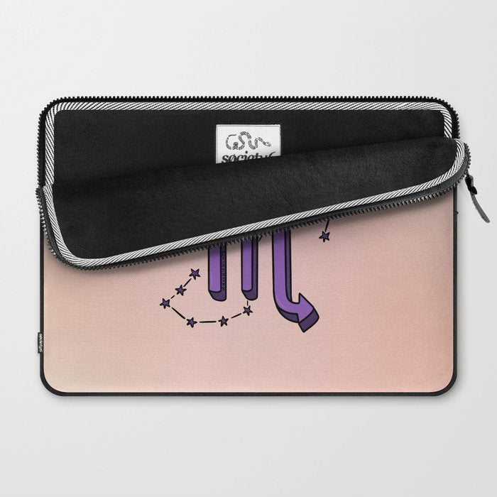 Scorpio Symbol Laptop Sleeve Gallery Image 2