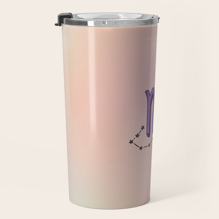 Scorpio Symbol Travel Mug Gallery Image 3