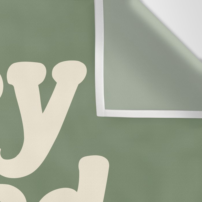 Hey Good Lookin' (Sage Cream) Wall Tapestry Gallery Image 3