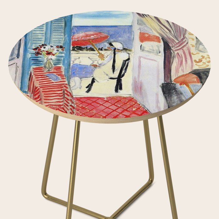Henri Matisse Woman at The Open Window Painting Side Table Gallery Image 2