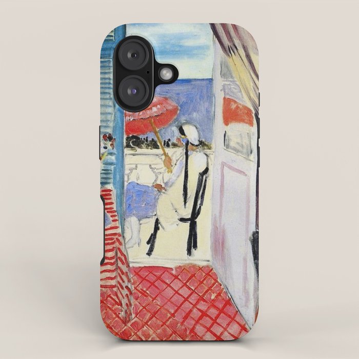 Henri Matisse Woman at The Open Window Painting iPhone Case Gallery Image 1
