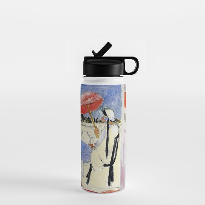 Henri Matisse Woman at The Open Window Painting Water Bottle Gallery Image 1