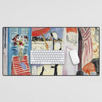 Henri Matisse Woman at The Open Window Painting Desk Mat Gallery Image 1