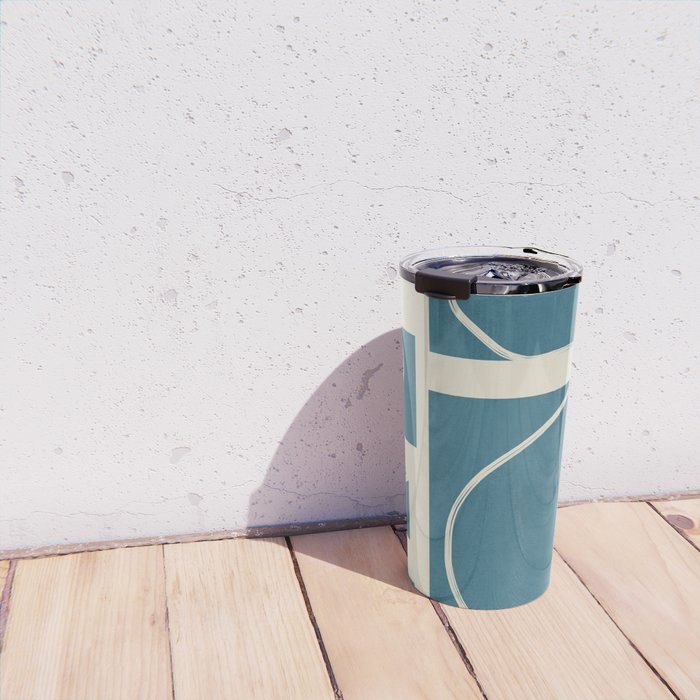 Abstract Pathways 3 Travel Mug Gallery Image 4