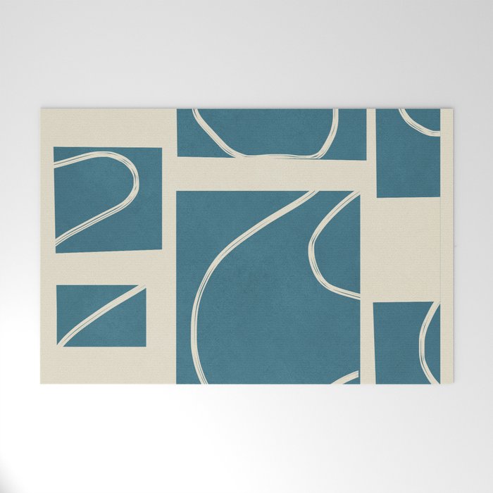Abstract Pathways 3 Welcome Mat Gallery Image 1