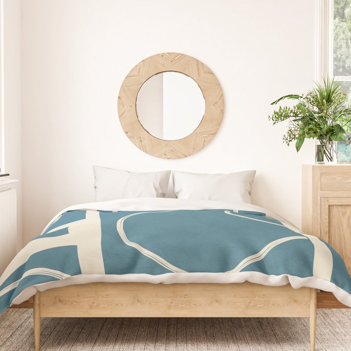 Abstract Pathways 3 Duvet Cover Gallery Image 3