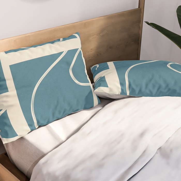 Abstract Pathways 3 Pillow Sham Gallery Image 2