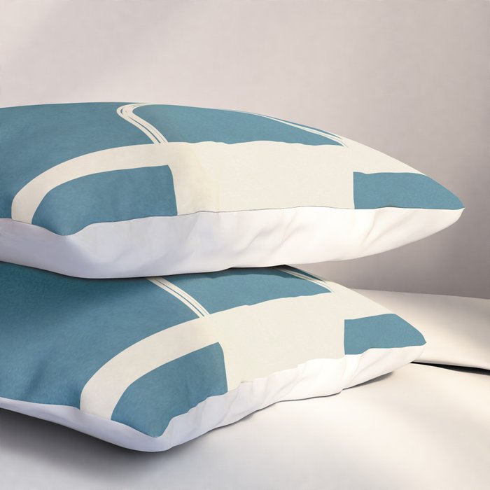 Abstract Pathways 3 Pillow Sham Gallery Image 3