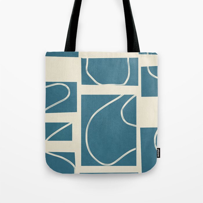 Abstract Pathways 3 Tote Bag Gallery Image 1