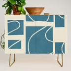 Abstract Pathways 3 Credenza Gallery Image 1