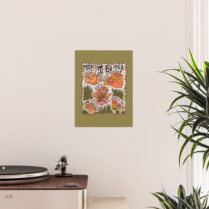 Mushrooms of New York Poster Gallery Image 2