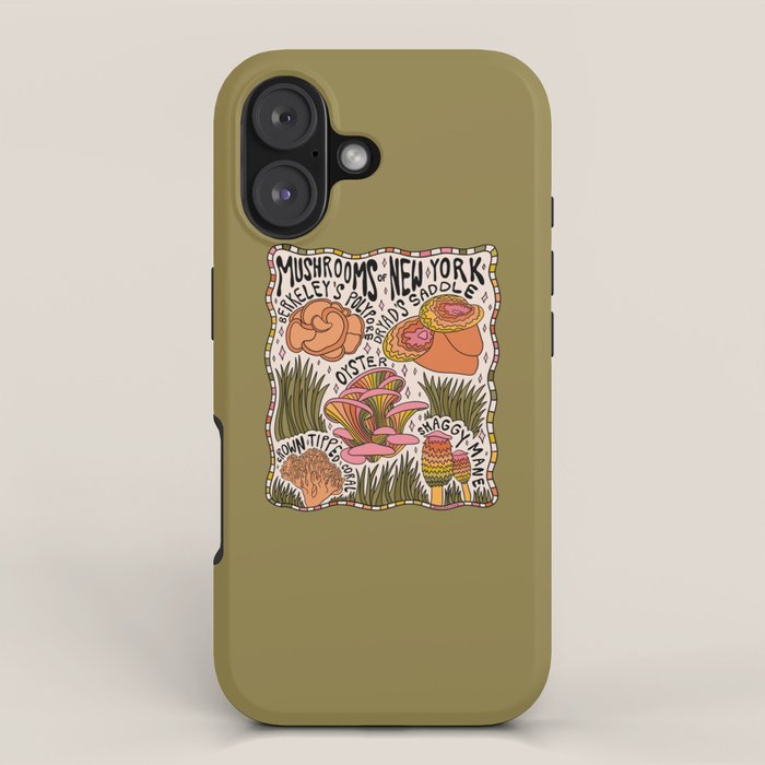 Mushrooms of New York iPhone Case Gallery Image 1