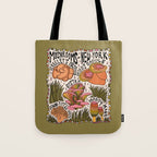 Mushrooms of New York Tote Bag Gallery Image 1