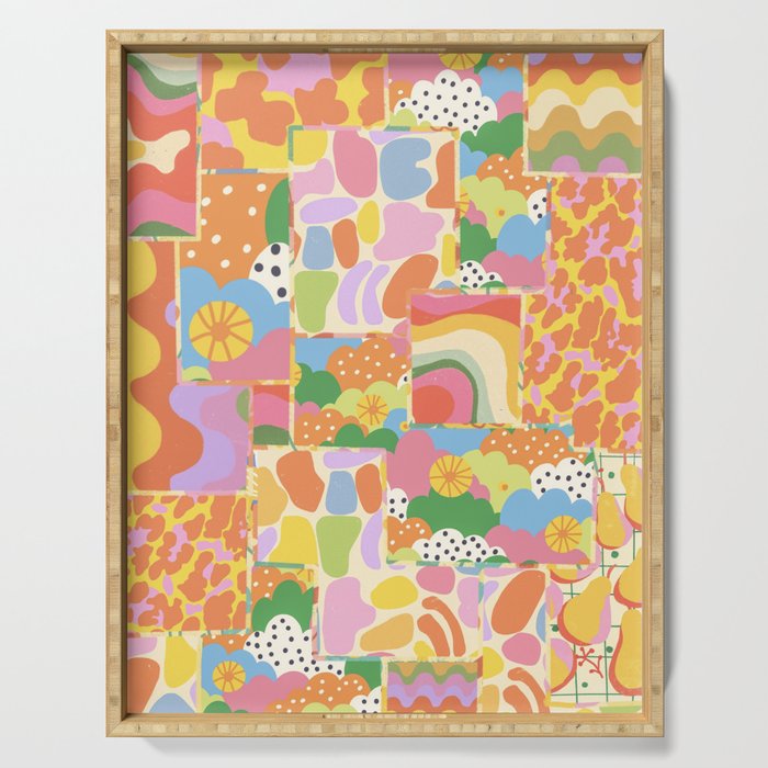 Patchwork#2 Serving Tray Gallery Image 1