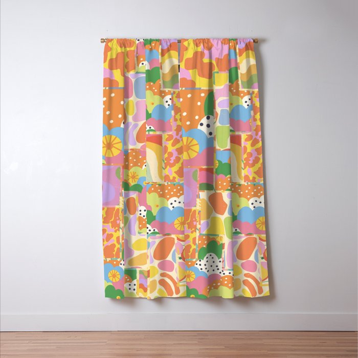 Patchwork#2 Window Curtain Gallery Image 3