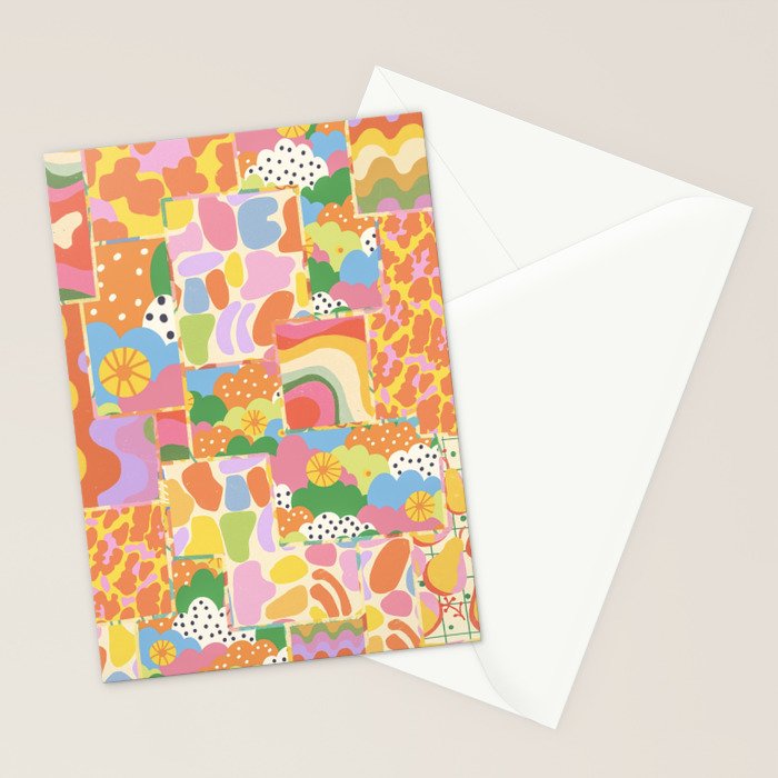 Patchwork#2 Stationery Card Gallery Image 2