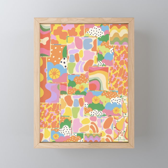 Patchwork#2 Mini Art Print Gallery Image 1
