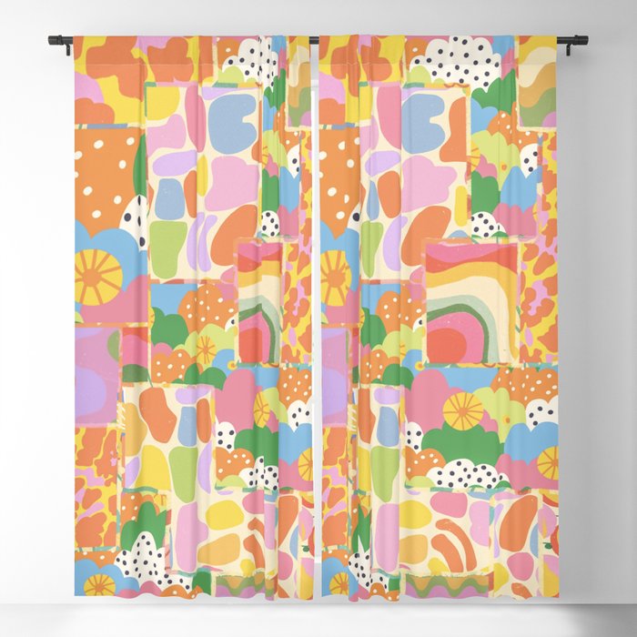 Patchwork#2 Window Curtain Gallery Image 5