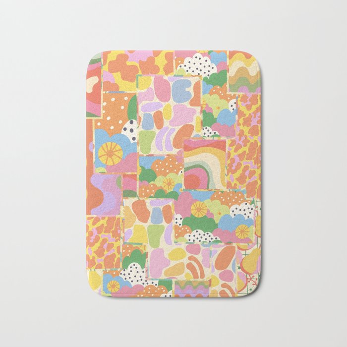 Patchwork#2 Bath Mat Gallery Image 1