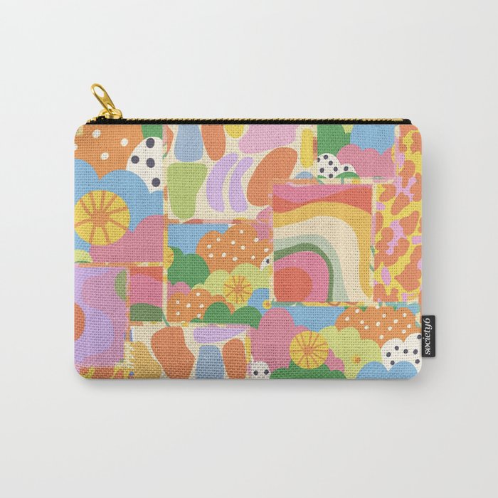 Patchwork#2 Carry All Pouch Gallery Image 1