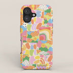 Patchwork#2 iPhone Case Gallery Image 1