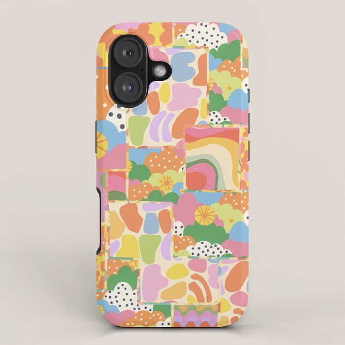 Patchwork#2 iPhone Case Gallery Image 1