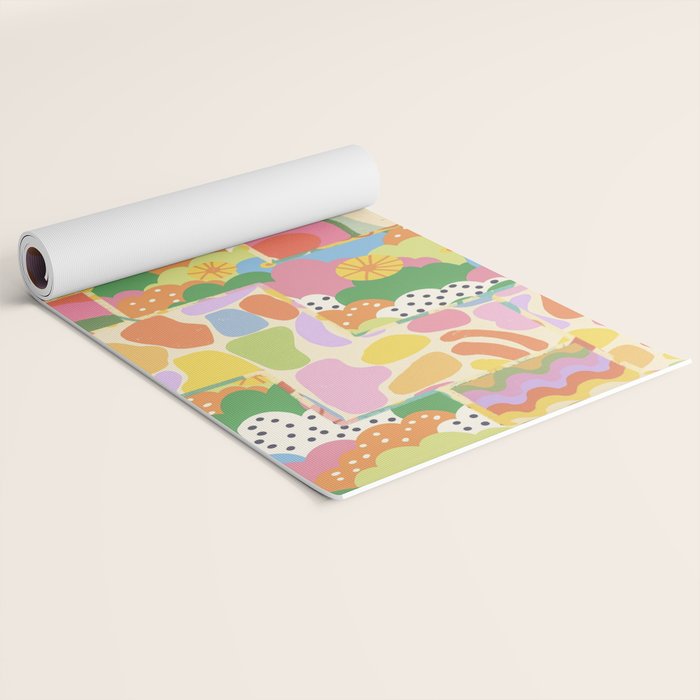 Patchwork#2 Yoga Mat Gallery Image 2