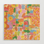Patchwork#2 Wood Wall Art Gallery Image 1