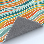 Colorful Summer Stripes Rug Gallery Image 4