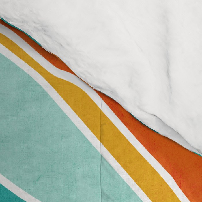 Colorful Summer Stripes Comforter Gallery Image 4