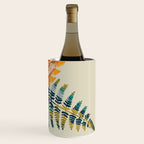 colorful fern leaves Wine Chiller Gallery Image 3