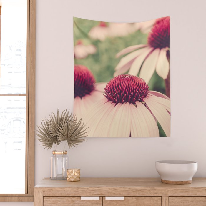 Coneflower Study Wall Tapestry Gallery Image 2
