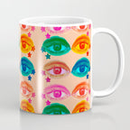 Mystic Colored Eye Pattern  Coffee Mug Gallery Image 1